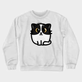 Chonky Boi - Kitty (Black and White) Crewneck Sweatshirt